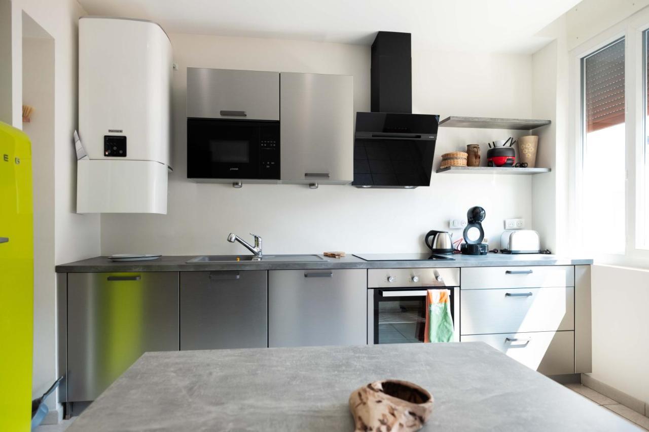 55 M²/ Chez Lorette/ 250M Lake/ Private Parking Annecy Luaran gambar
